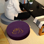 Coussin de Méditation Rond 40X6CM Zafu