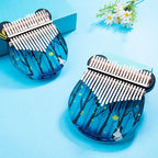 Kalimba 17 Lames Acrylique Transparent