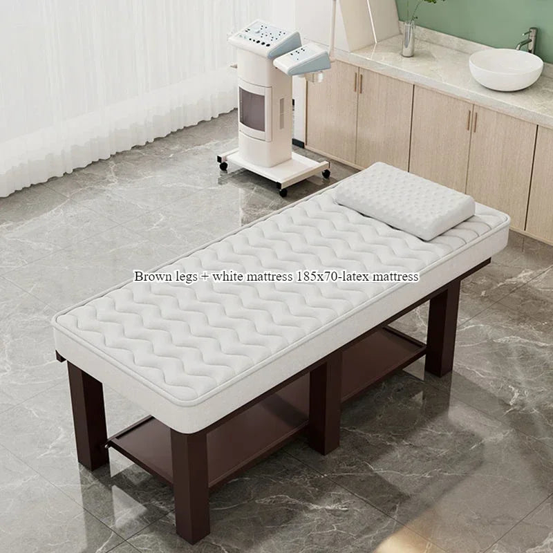 Table de Massage Fixe en Bois