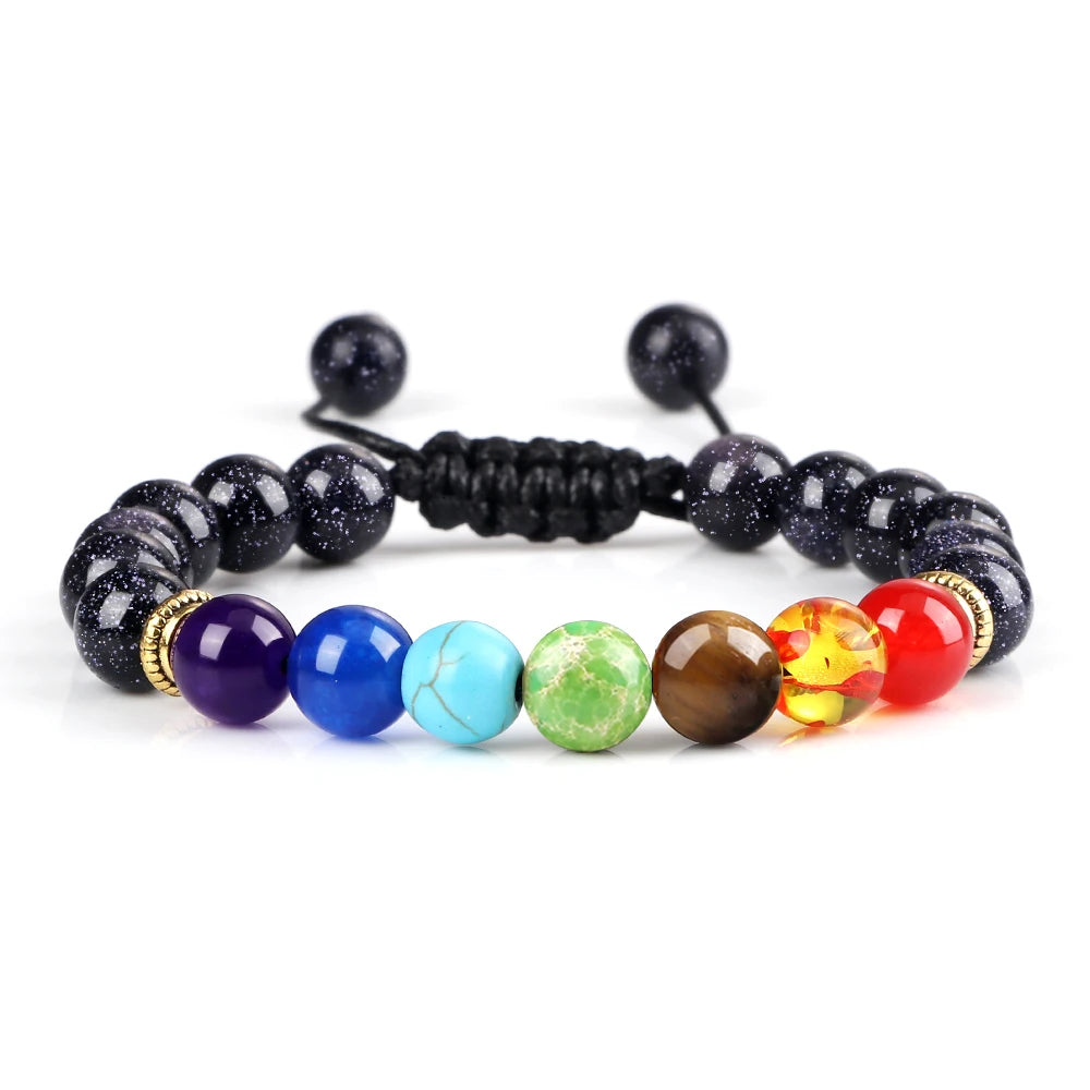 Bracelet 7 Chakras Homme