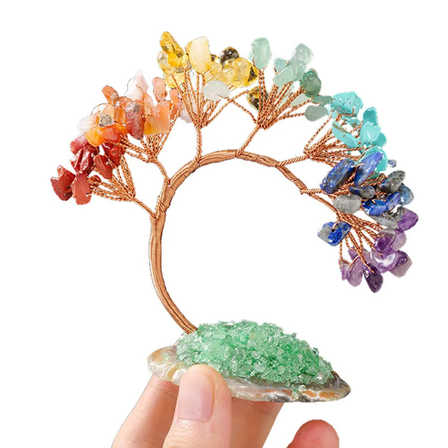 Petit Arbre du Bonheur 7 Chakras