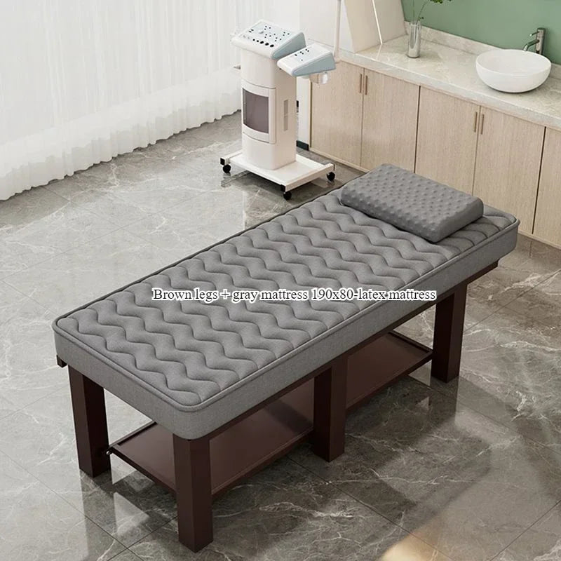 Table de Massage Fixe en Bois