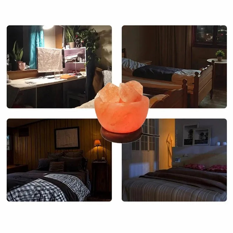 Lampe Cristal de Sel de l'Himalaya