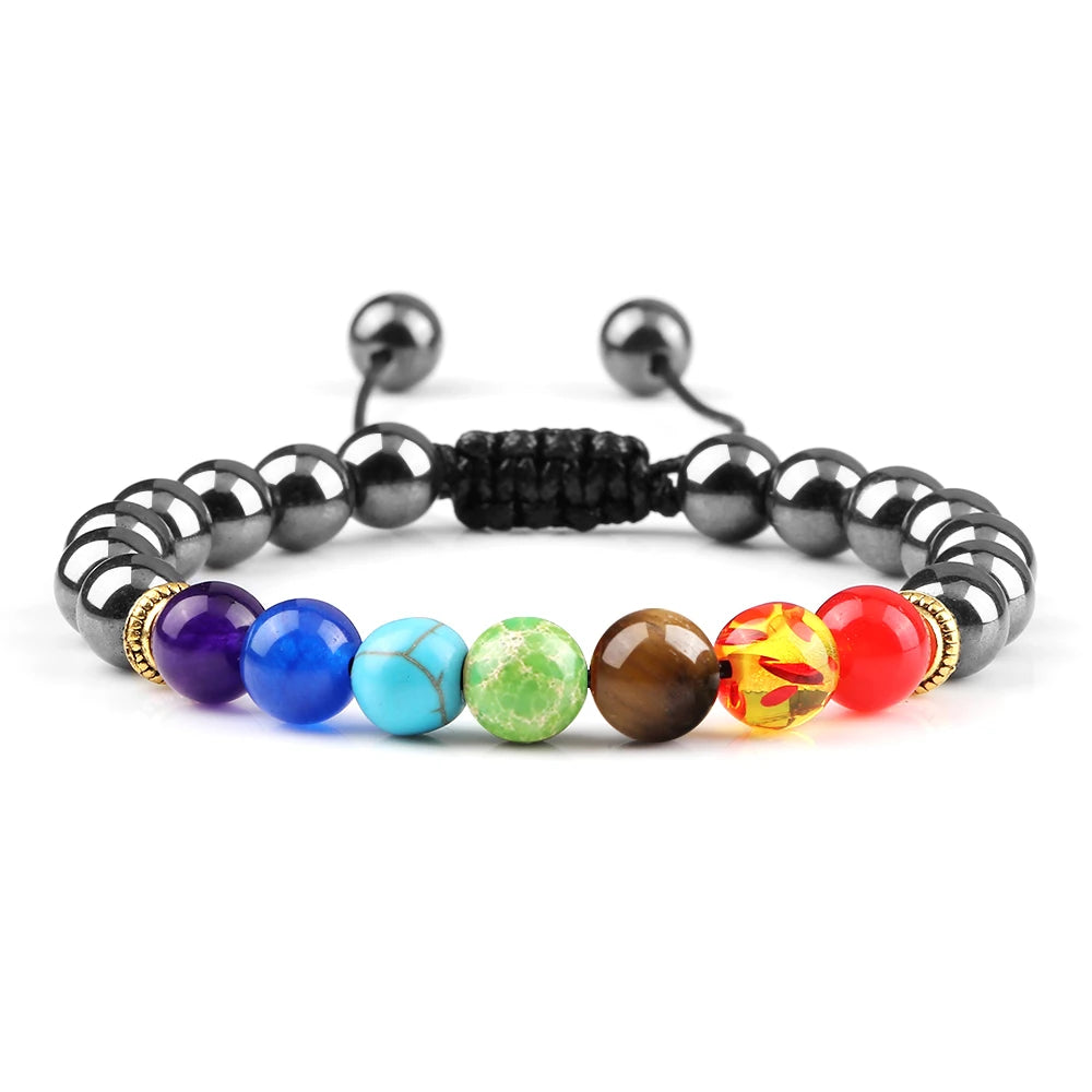 Bracelet 7 Chakras Homme