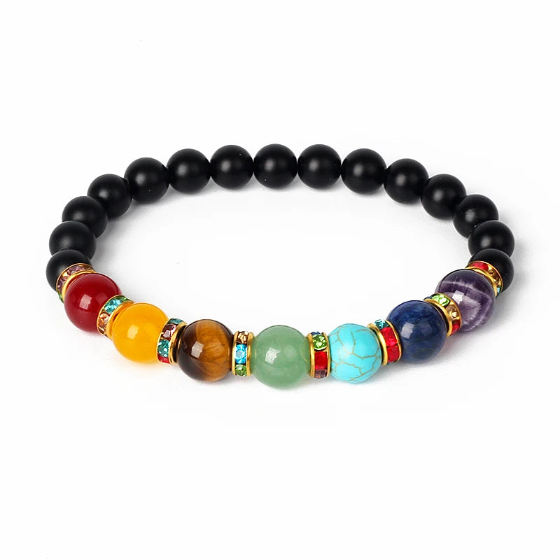 Bracelet de Lithothérapie 7 Chakras
