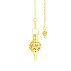 Pendule Divinatoire Radiesthésie Metal Reiki Égyptien Professionnel