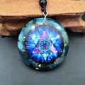 Pendentif Orgonite Étoile