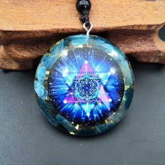 Pendentif Orgonite Étoile