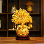 Arbre de Vie Feng Shui Doré