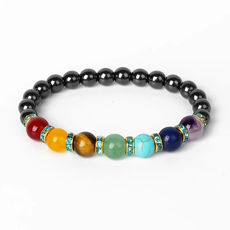 Bracelet de Lithothérapie 7 Chakras