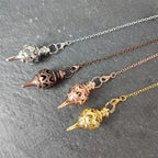 Pendule Divinatoire Radiesthésie Metal Reiki Égyptien Professionnel