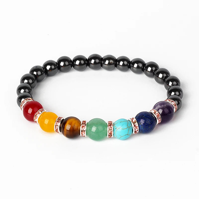 Bracelet de Lithothérapie 7 Chakras