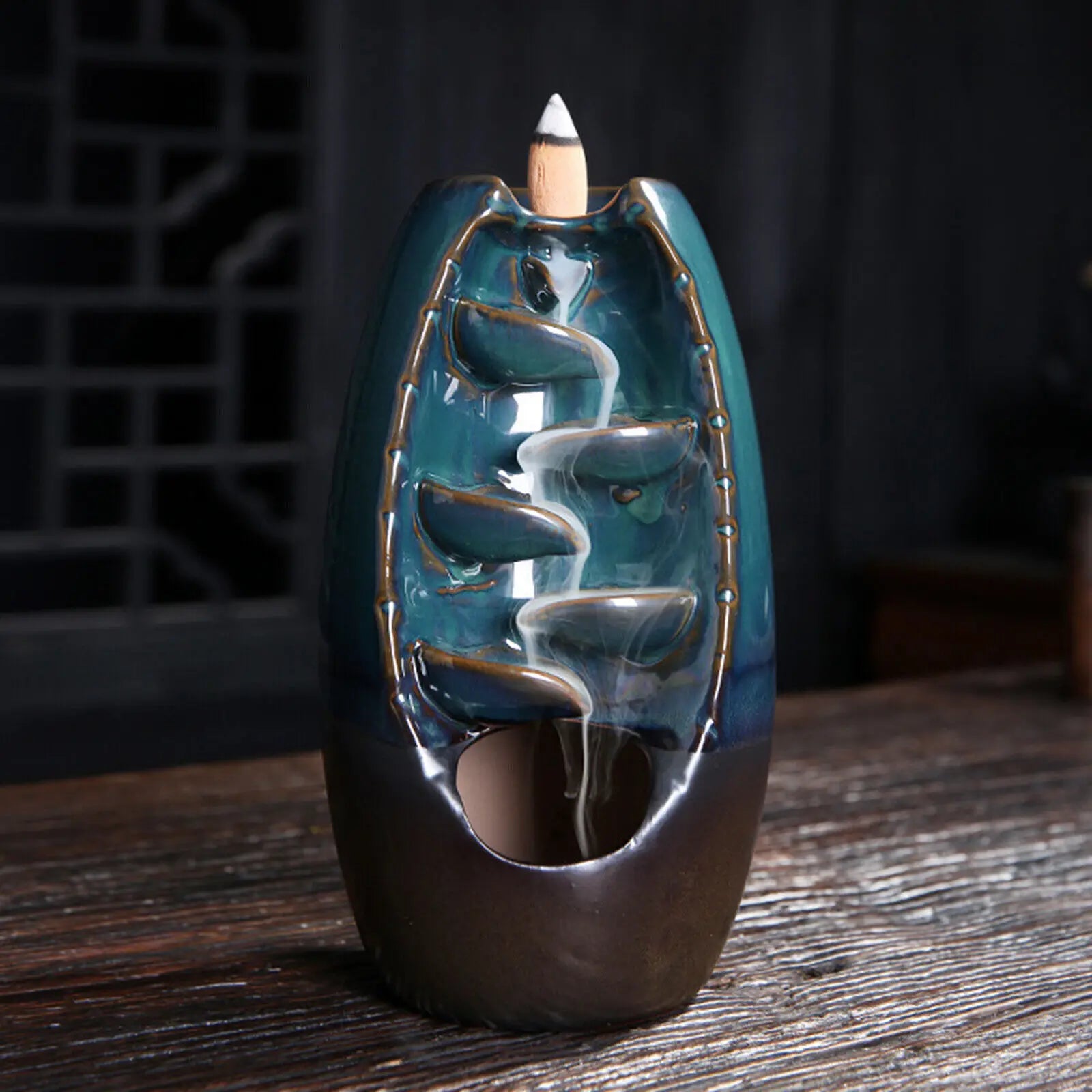 Porte Encens Céramique Cascade