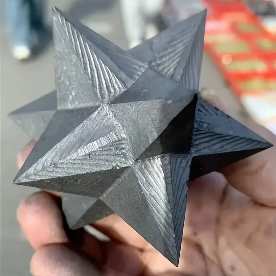 Étoile en Pierre Shungite