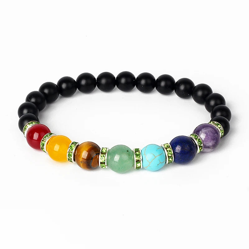 Bracelet de Lithothérapie 7 Chakras