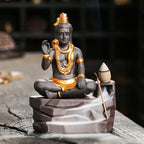 Porte Encens Buddha Méditation