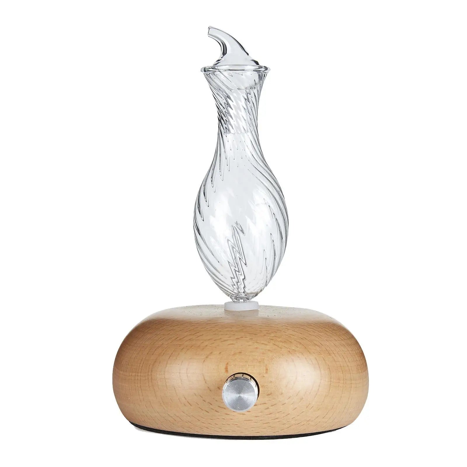 Diffuseur Huile Essentielle Bois et Verre Souflé