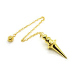 Pendule Divinatoire Radiesthésie Metal Reiki Égyptien Professionnel