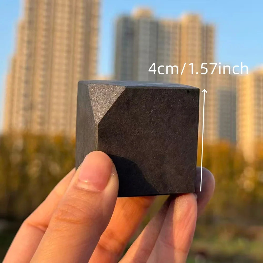 Cube en Pierre Shungite