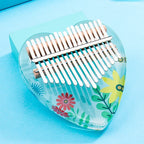 Kalimba 17 Lames Acrylique Transparent