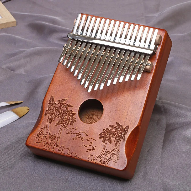 Kalimba 17 Lames avec Gravure