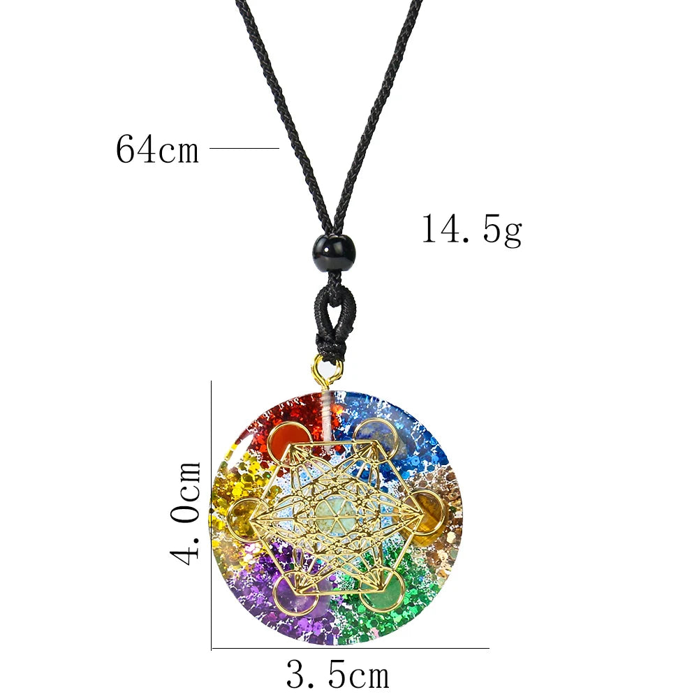 Pendentif Orgonite Métatron