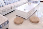 Zafu Coussin de Méditation Rond en Fibres Naturelles