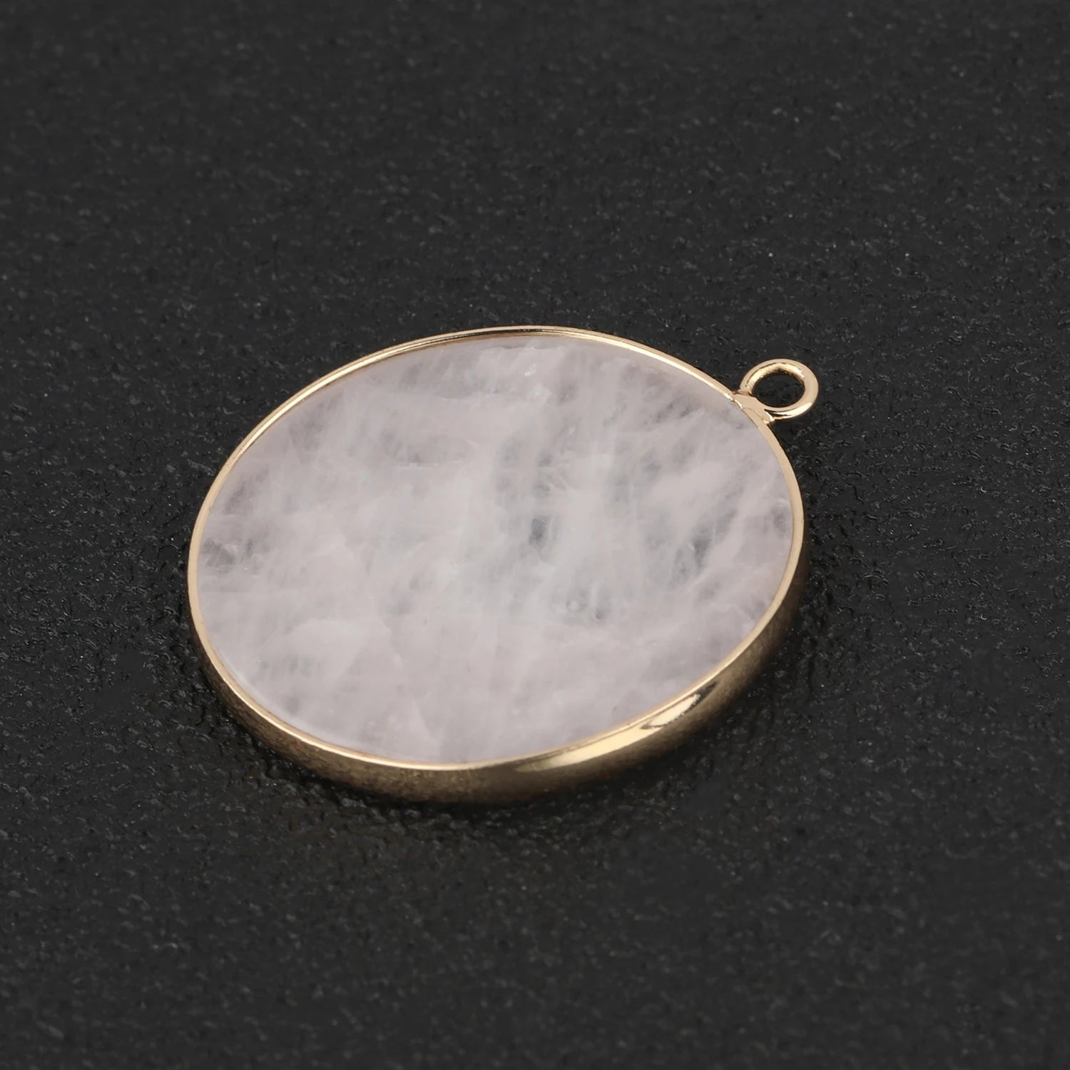 Pendentif Quartz Rose Pierre Naturelle