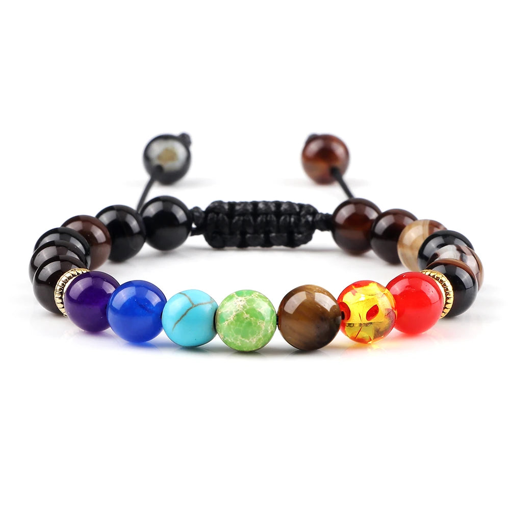 Bracelet 7 Chakras Homme