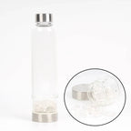 Gourde en Verre avec Cristaux 550ML