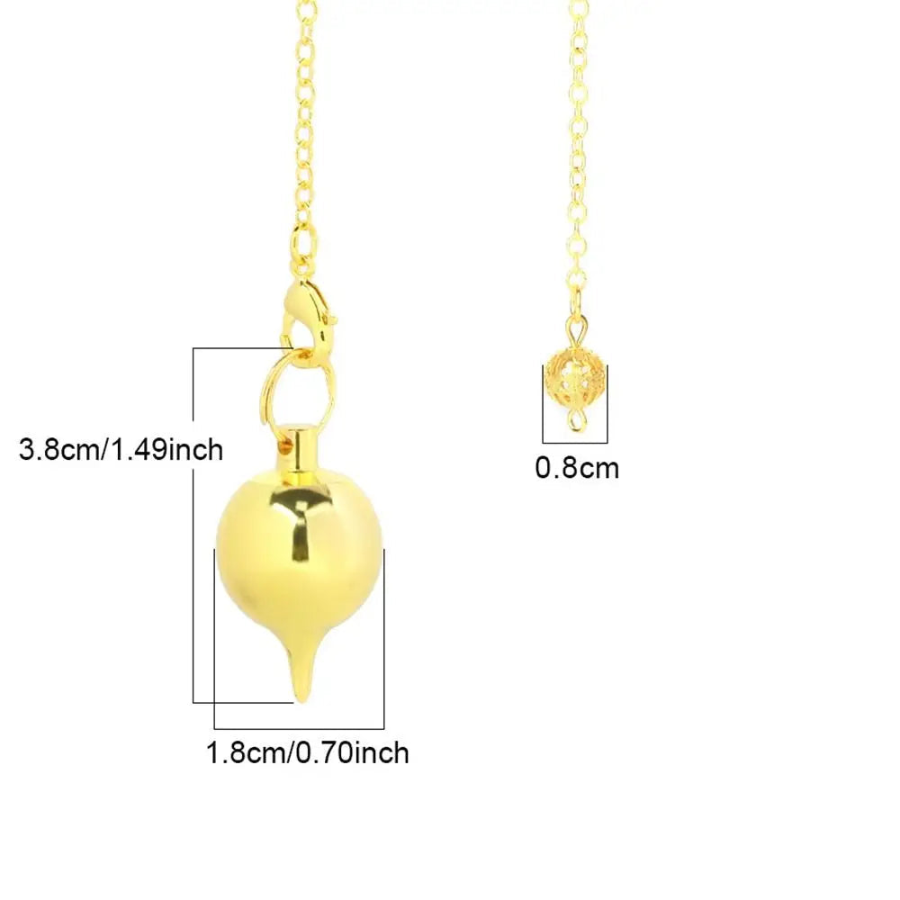 Pendule Divinatoire Radiesthésie Forme Arrondie