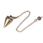 Pendule Divinatoire Radiesthésie Metal Reiki Égyptien Professionnel
