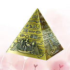 Pyramide à Souhait en Bronze Egyptienne