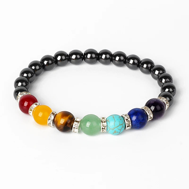Bracelet de Lithothérapie 7 Chakras