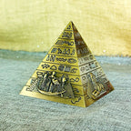 Pyramide à Souhait en Bronze Egyptienne