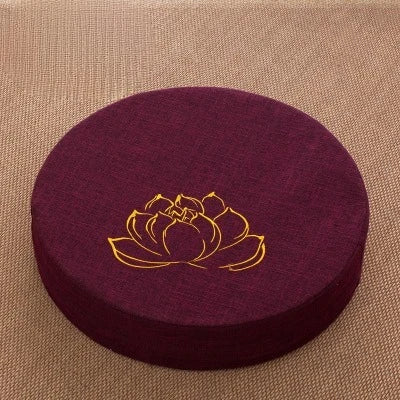 Coussin de Méditation Rond 40X6CM Zafu