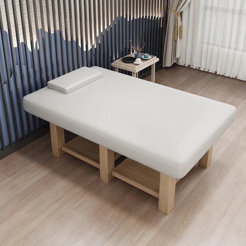 Table de Massage Fixe en Velours