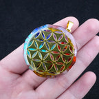 Pendentif Orgonite 7 Chakras