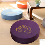 Coussin de Méditation Rond 40X6CM Zafu