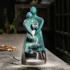 Bruleur d'encens Couple Céramique