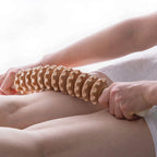 Rouleau de Massage en Bois Anti Cellulite