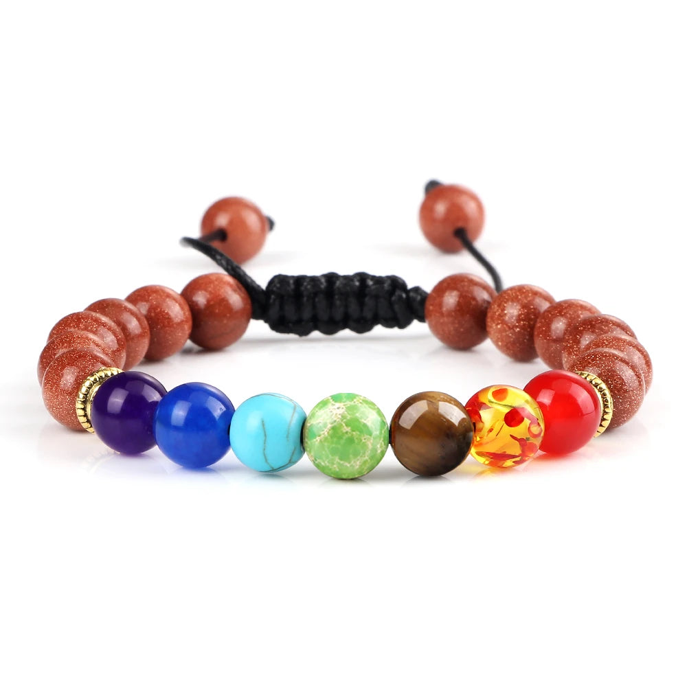 Bracelet 7 Chakras Homme