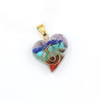 Pendentif Orgonite Coeur