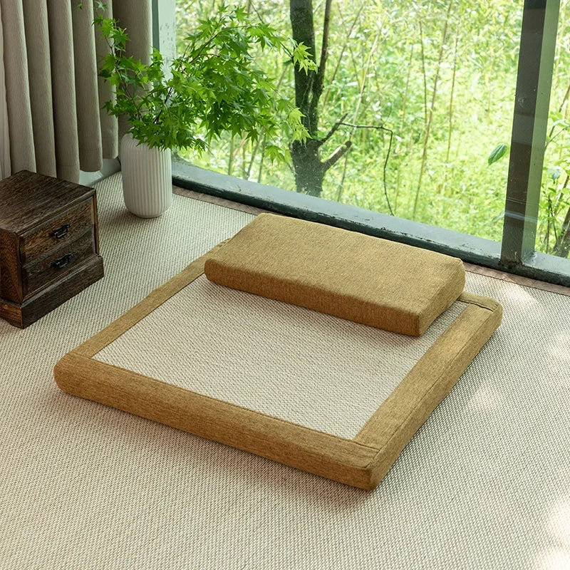 Ensemble Coussin de Méditation Rectangulaire