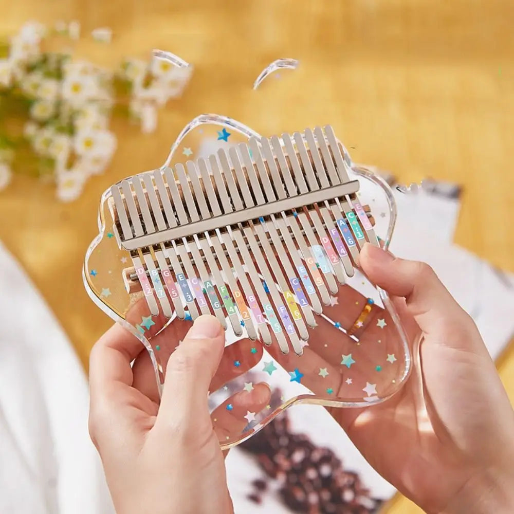 Kalimba 17 Lames Transparent