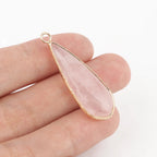 Pendentif Quartz Rose Pierre Naturelle