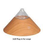 Diffuseur Huile Essentielle Pyramide Bois