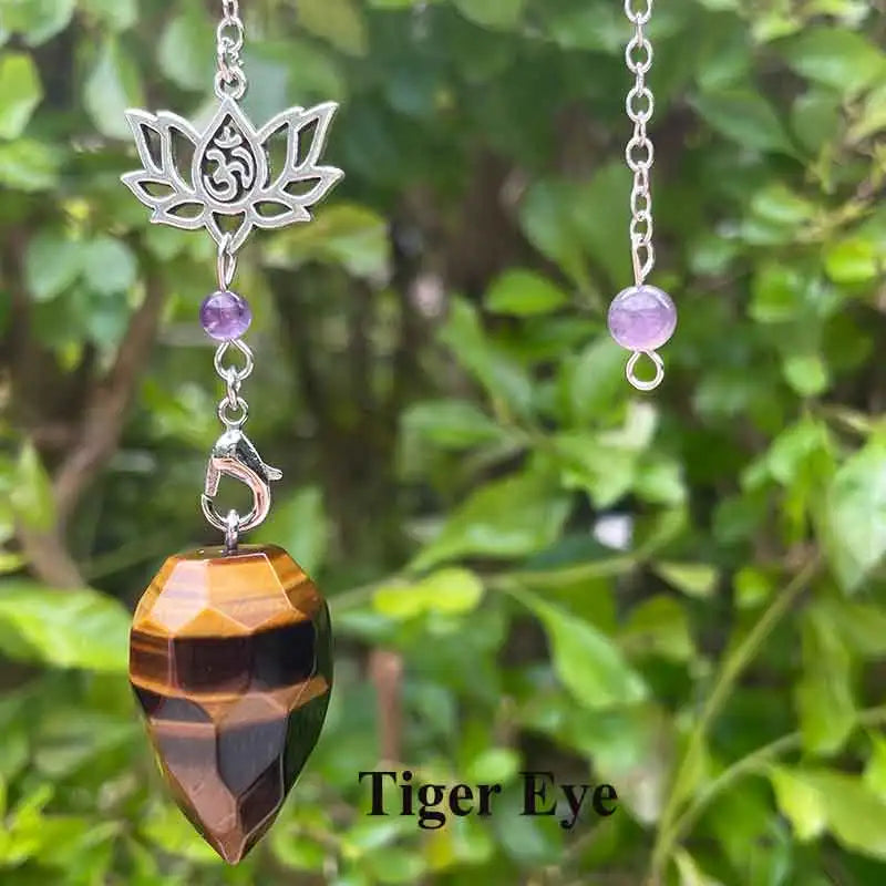 Pendule Pierre Naturelle Radiesthésie Divinatoire