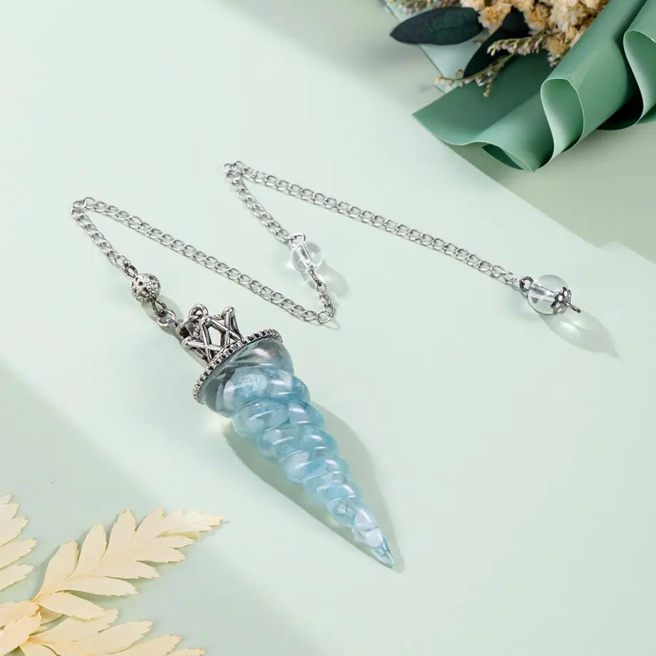 Pendule Radiesthésie Divinatoire Pierre Naturelle