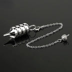 Pendule Divinatoire Radiesthésie Metal Reiki Égyptien Professionnel